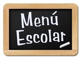 Menú escolar