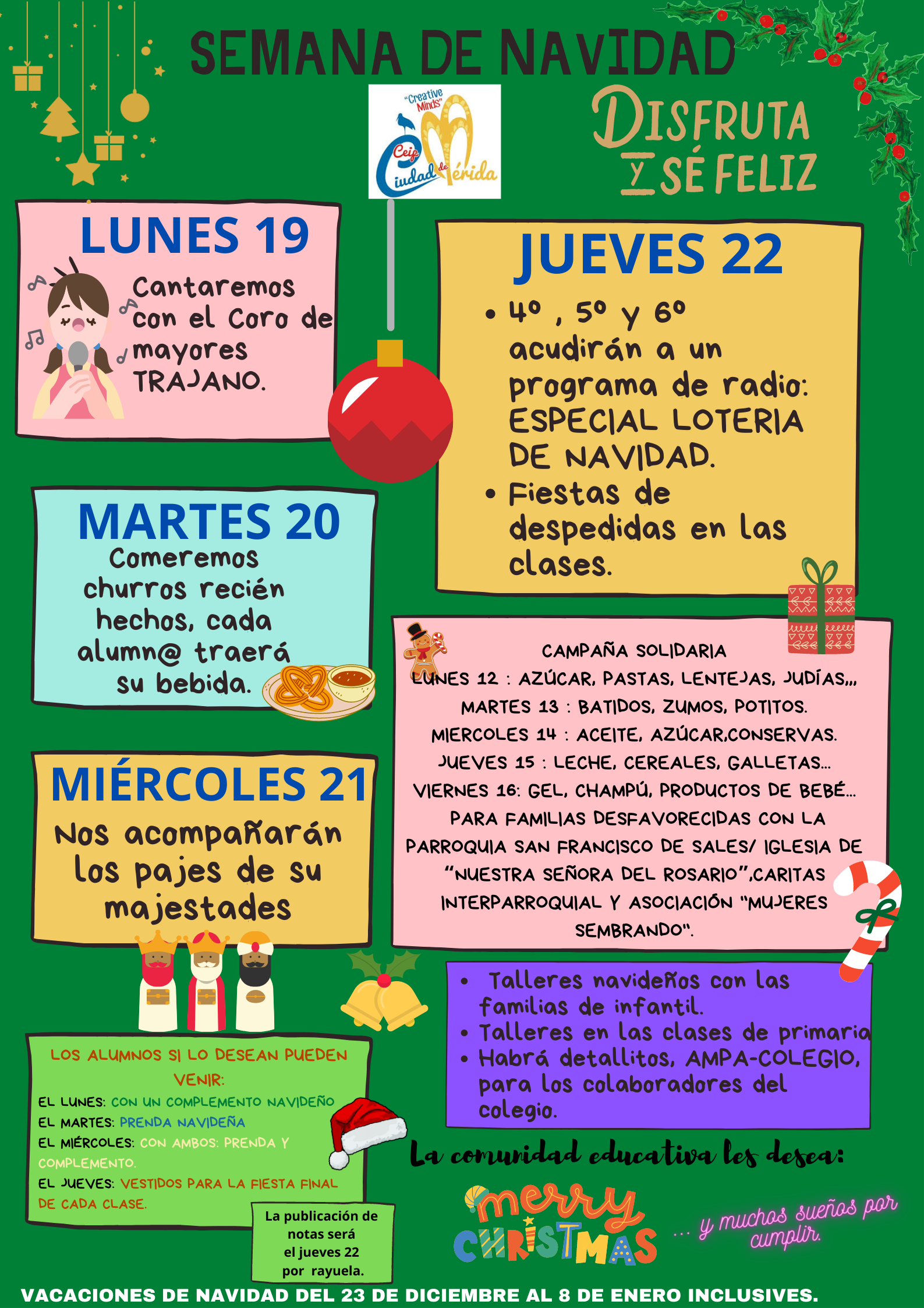 SEMANA DE NAVIDAD