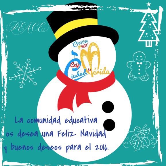 Felicitación colegio